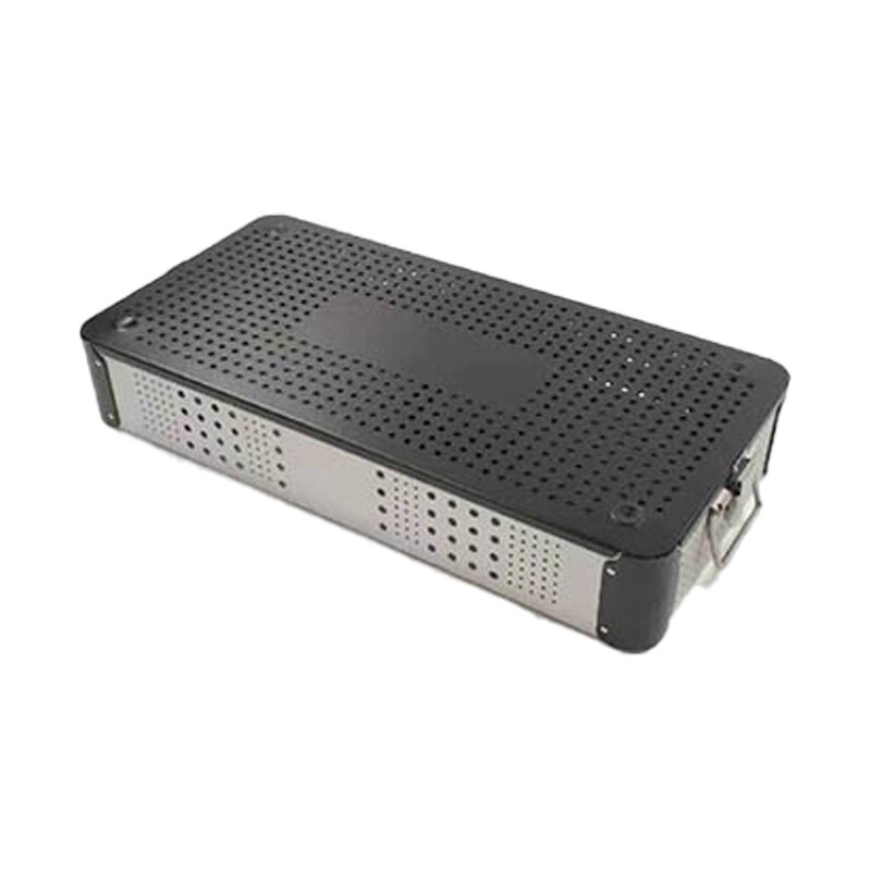 Best Aluminium Alloy Sterilization Tray Box Case For Choledochoscopy，60*30*10cm