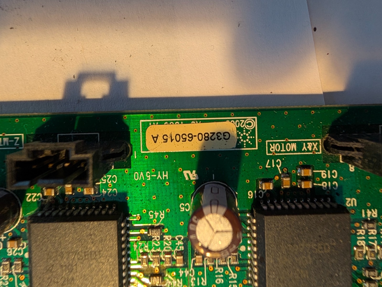 Agilent 03280-65015A Motion Control Board – Motor XY/Z + FL Sensors – ICP-MS 770