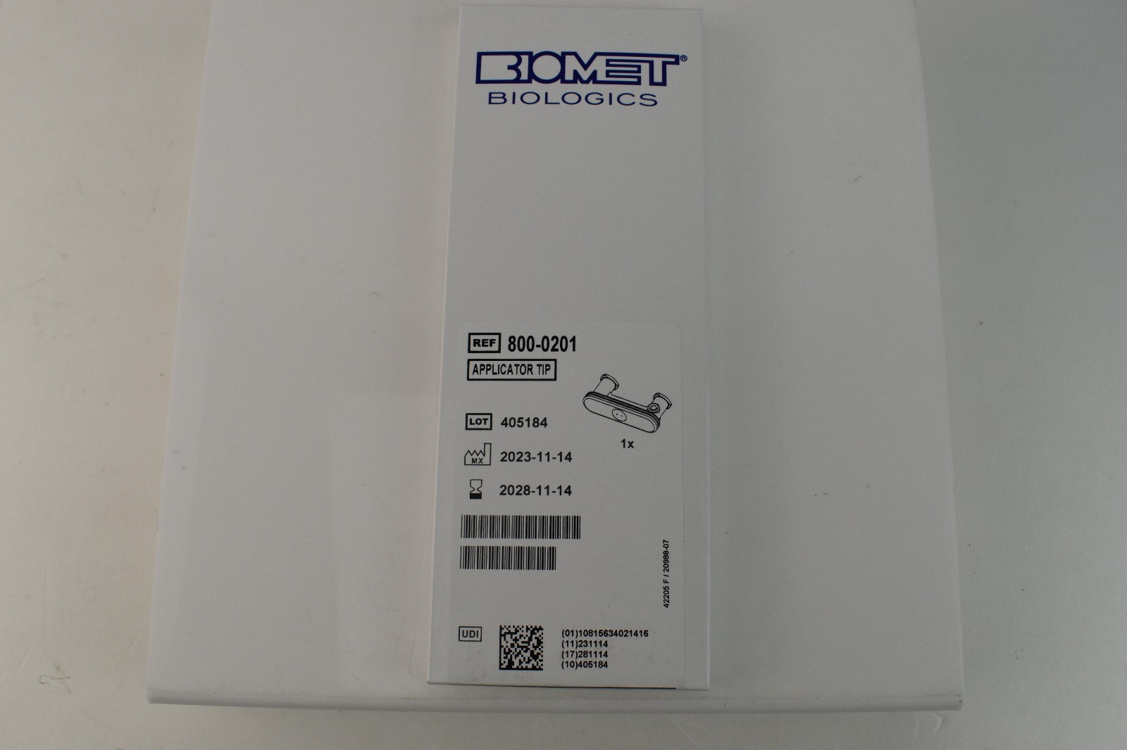 Biomet Biologics Applicator Tip 800-0201