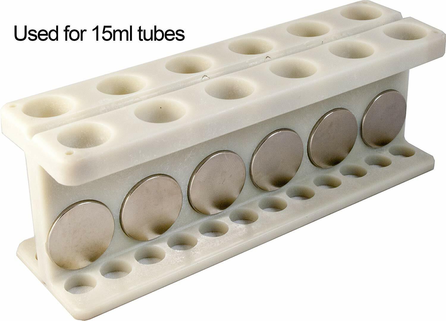 Rack-M001 Magnetic Beads Separation Rack 24-1.5 ml and 12-15 ml Tubes lab Tool