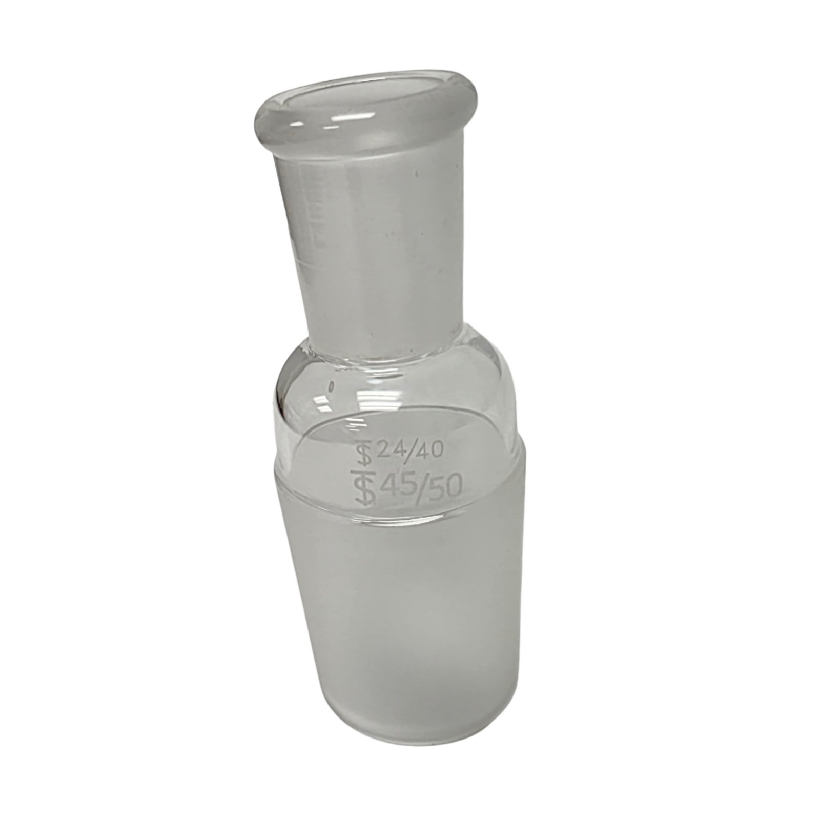 Chemglass CG-1000-13 Reducing Adapter Top Outer 24/40 To Lower Inner 45/50