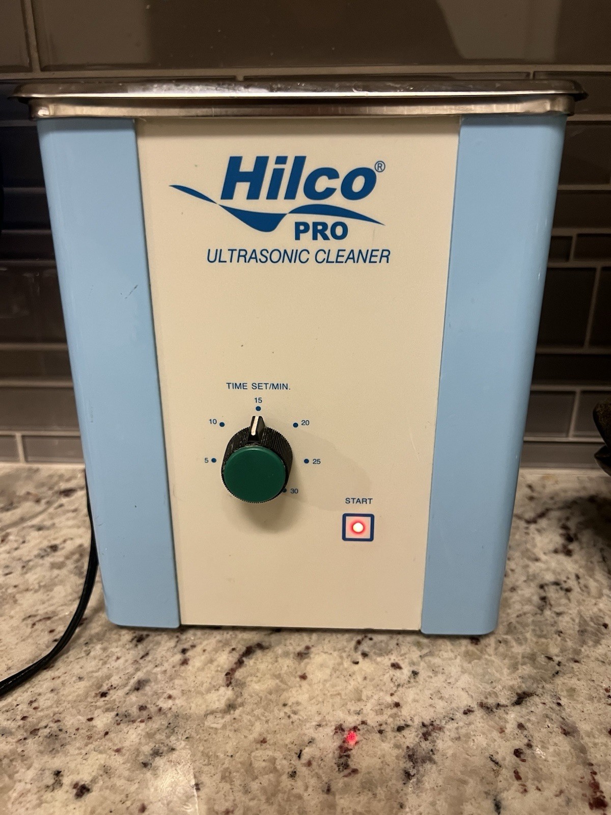 Hilco Pro Ultrasonic Cleaner for Optometrist Office Use Eyeglass Working