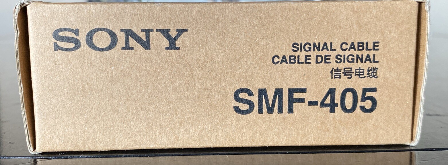 Sony SMF-405 Component RGB to D-sub 15-pin Signal Cable