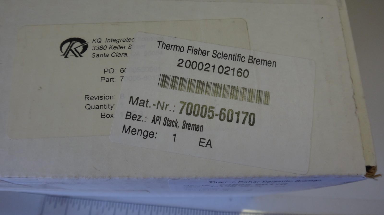 Thermo Fisher Q Exactive API Stack 70005-61070_20002102160_New