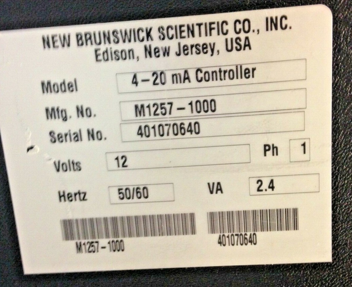 New Brunswick Scientific Biocommand 4-20 mA Multi-Loop Controller