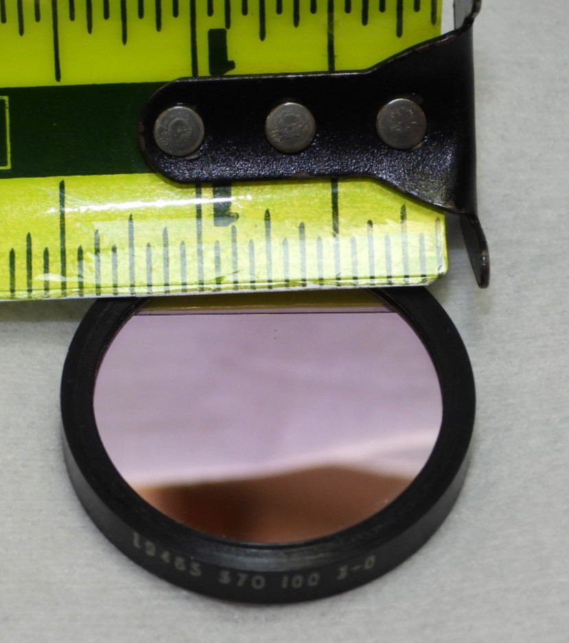 1.5″ Diameter Optical Dichroic Filter 19645 570 nm 100 3-0