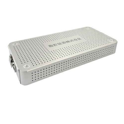 Laparoscopic Instruments Sterilization Casette Tray Case Aluminum Storage Box