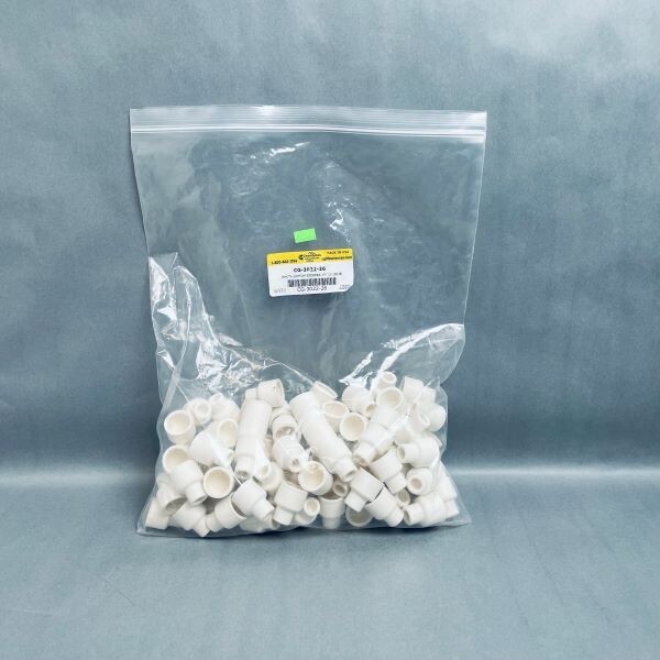 Chemglass Septum Stopper with Sleeve for 19/22 Joints Total of 88 Stoppers