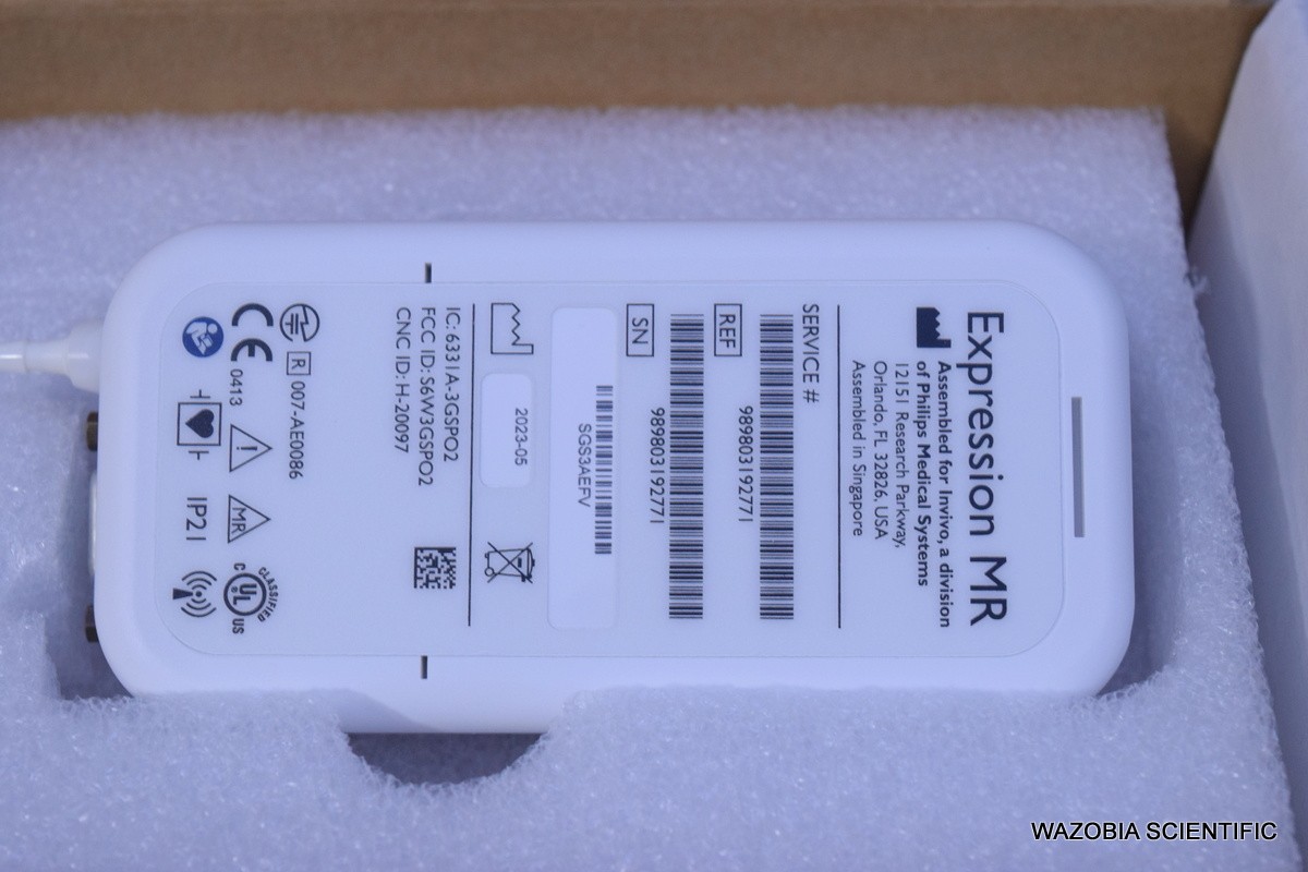 PHILIPS EXPRESSION MR WIRELESS SPO2 PATIENT MODULE GEN 3 989803192771 FOR MR400