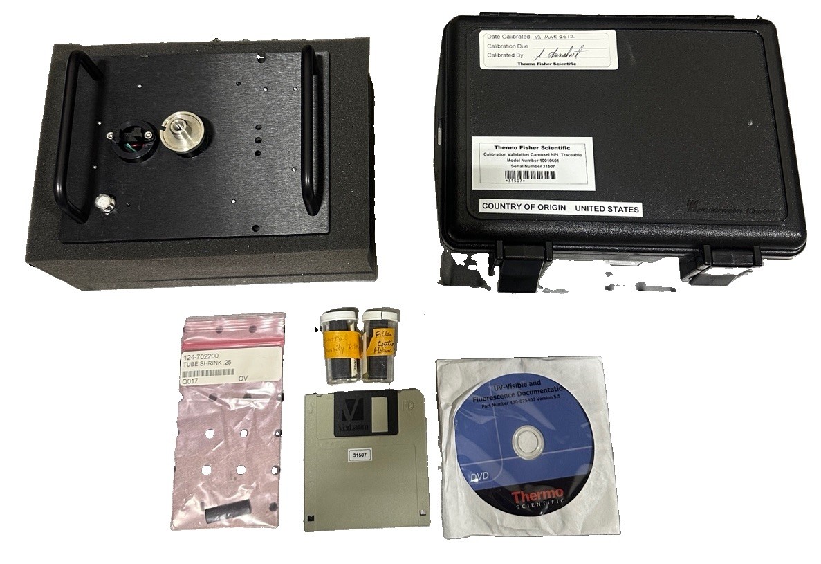 Thermo Fisher Scientific Calibration Validation Carousel Kit 10010601 Complete