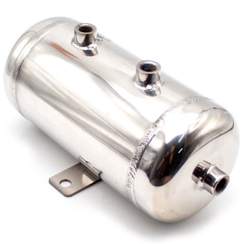 2L Air Storage Tank 304 Stainless Steel Air Tank Vacuum Buffer Air Pressure Tank