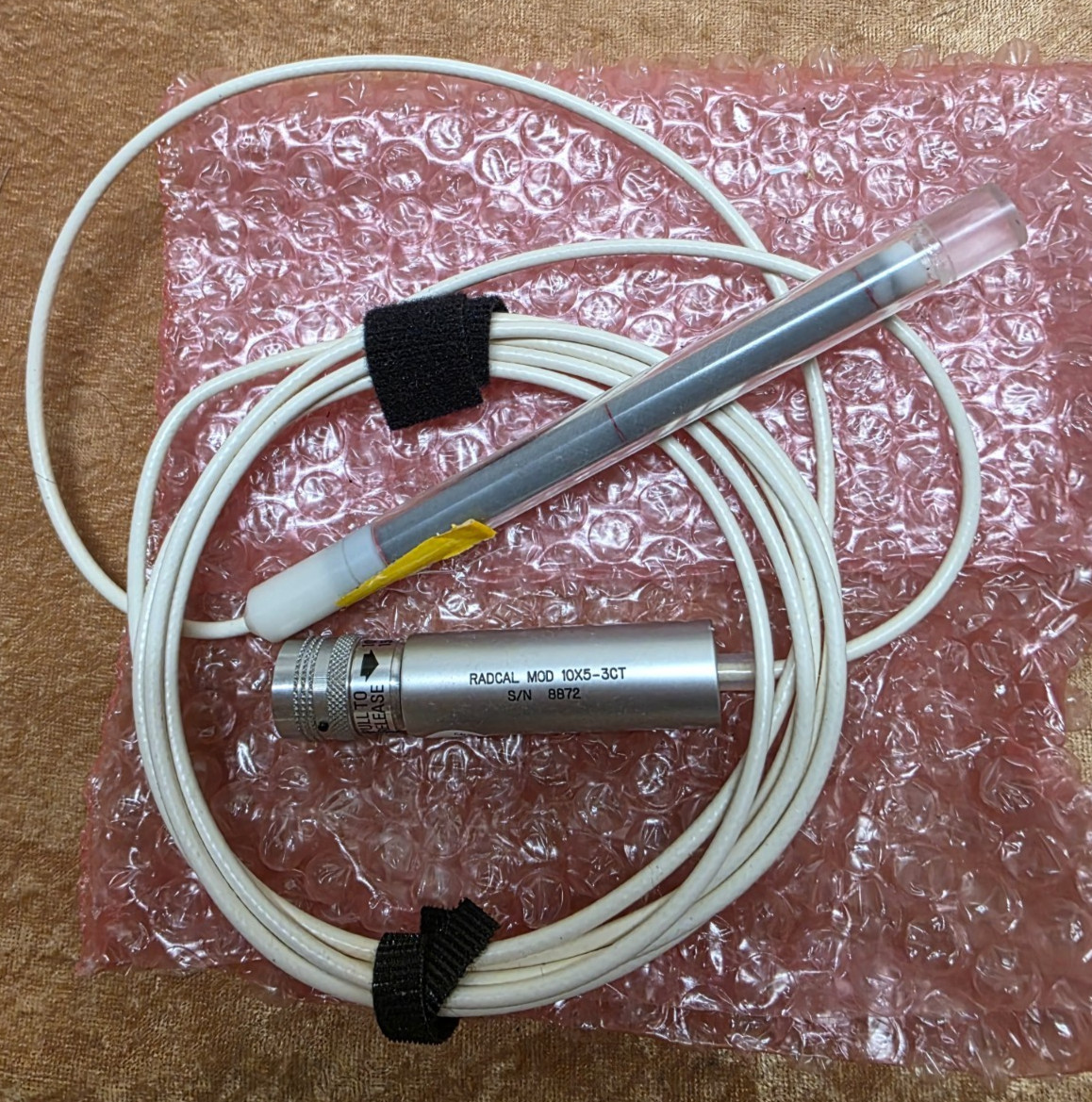 10X5-3CT 9010 CT Probe Detector 4081 Unfors Raysafe Radcal victoreen Cat Scan