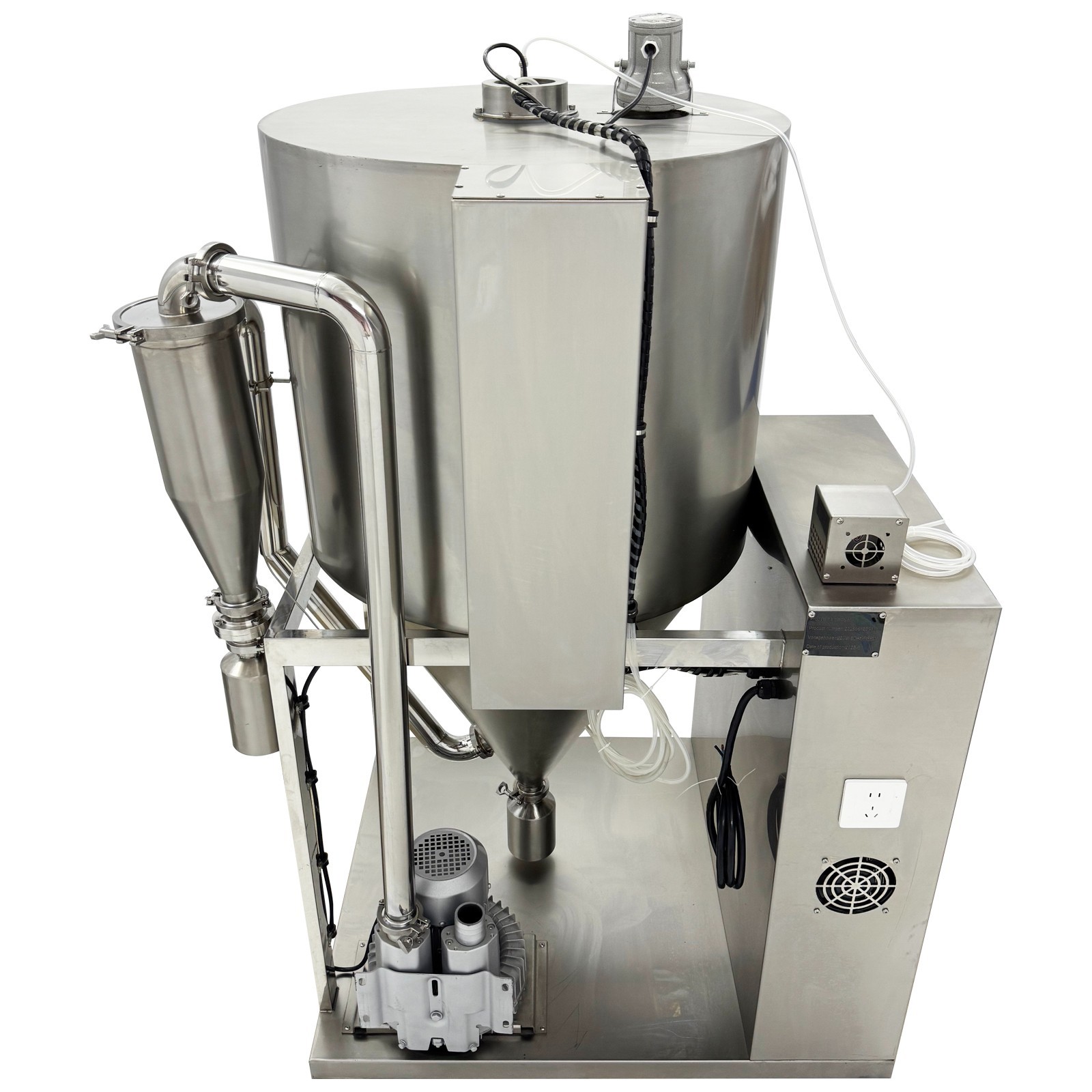 3L/H Centrifugal Spray Dryer 220V 1PH Material Continuous Drying Machine