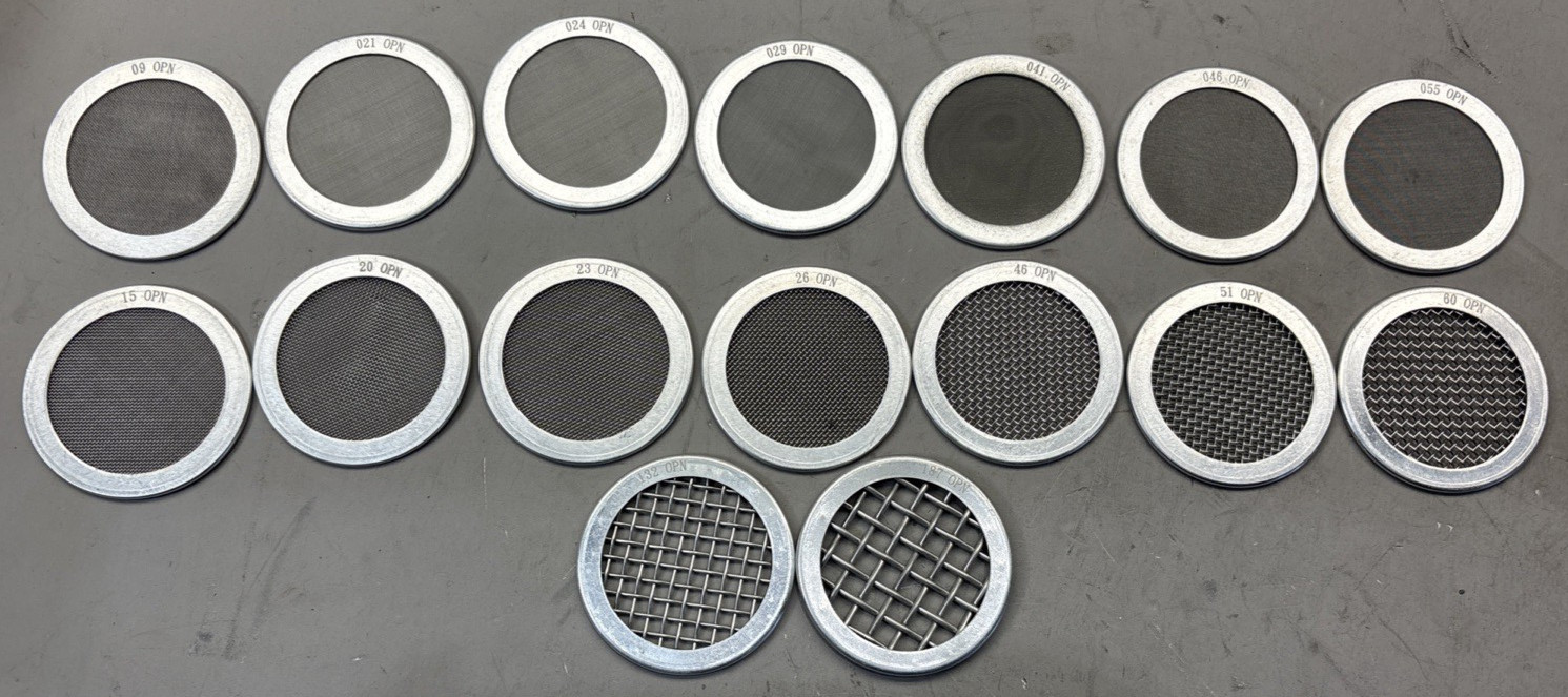 Sintered Mesh Filter Plate 316L – Different micron rating.