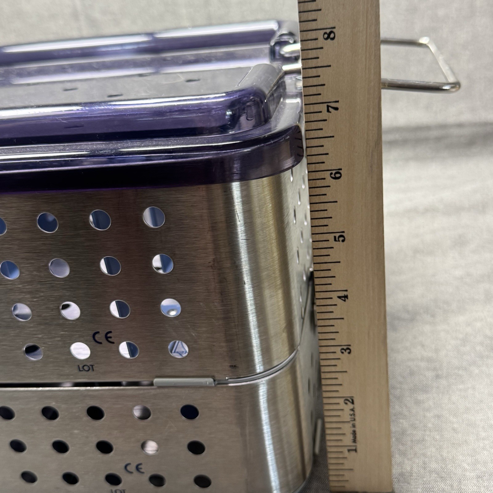 KARL STORZ 39260G ENDOSKOPE PRODUCT Sterilization Trays 2 level With Dividers