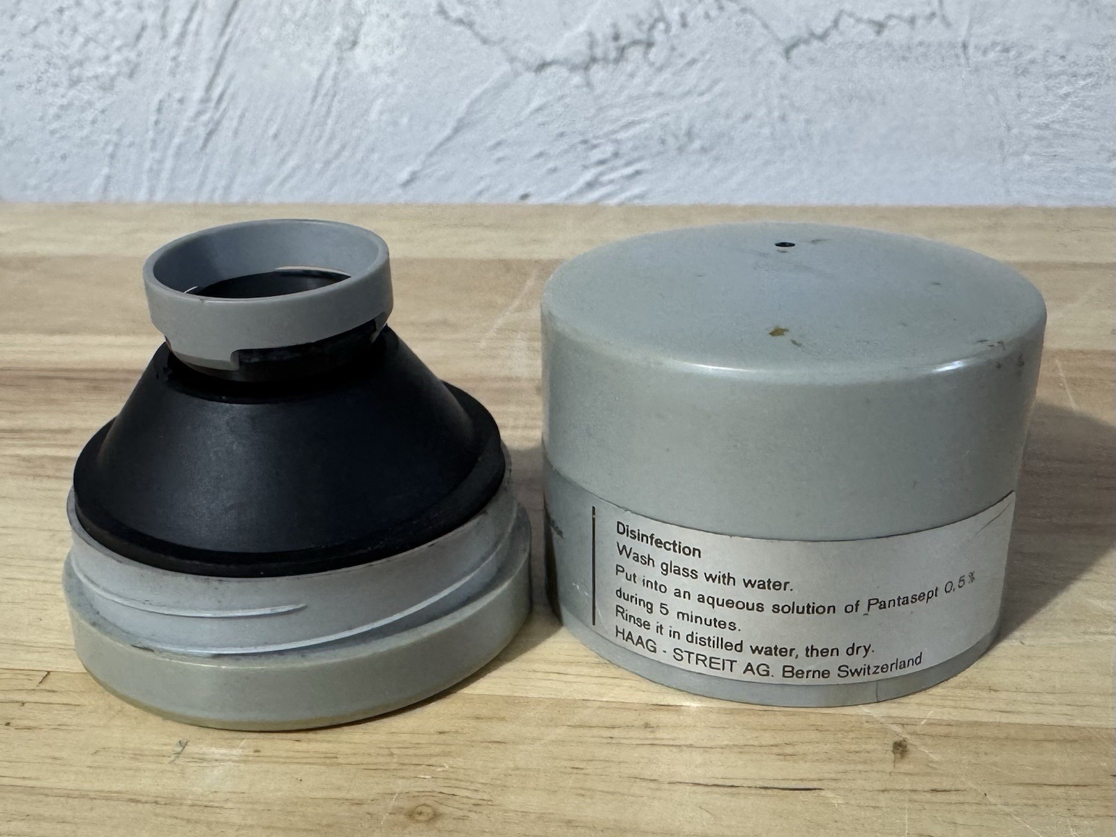 Haag Streit Mirror Lens w/ Case Attachment *Unknown Model*
