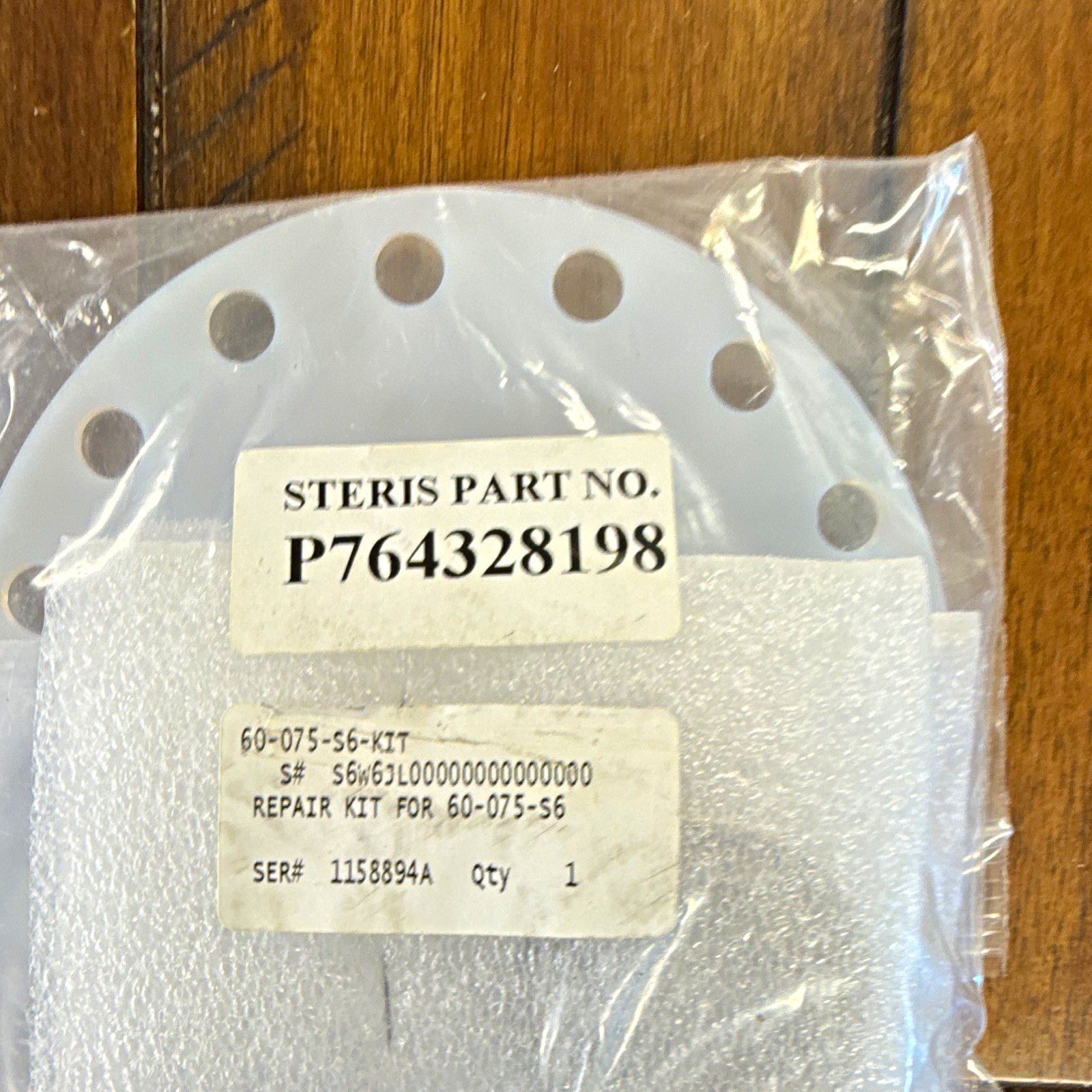 STERIS P764328198 Repair Kit 60-075-S6-KIT for Medical Laboratory