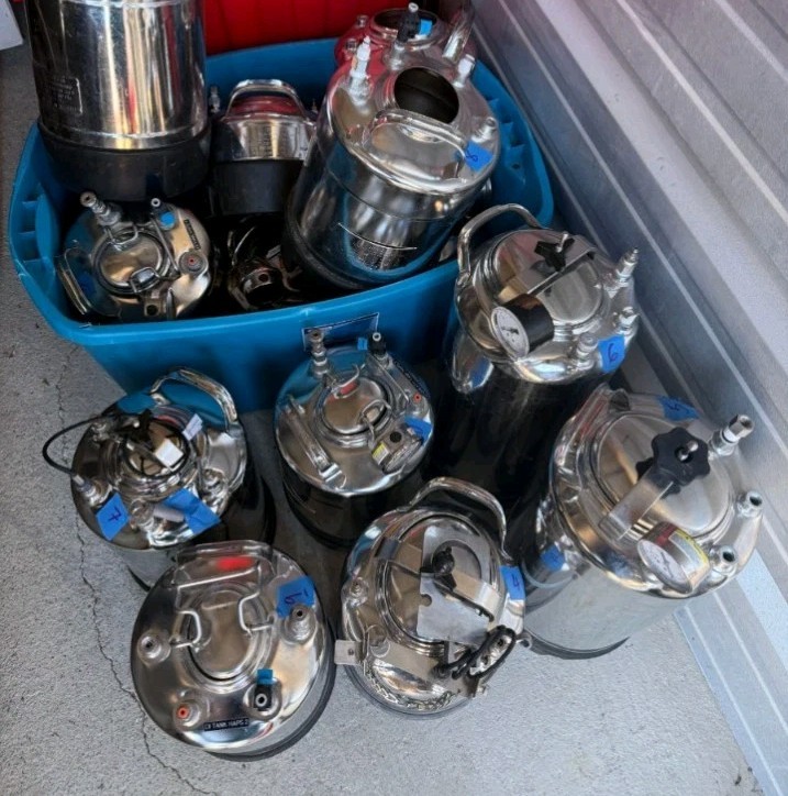 Alloy Product Stainless Steel Tank Pressure Vessel As Is for Parts(One)