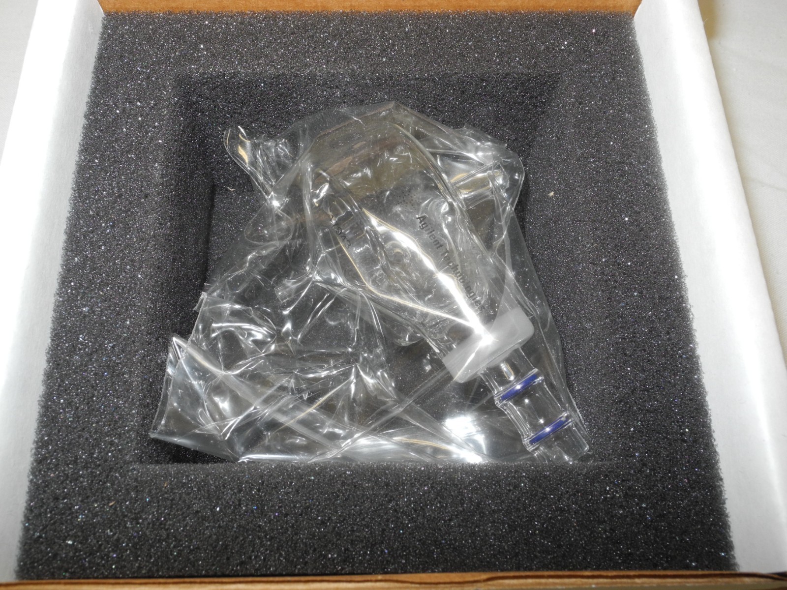 NEW AGILENT 2010081700 ICP S/CHAMBER SINGLE PASS GLASS CYCLONIC FOR ICP/OES