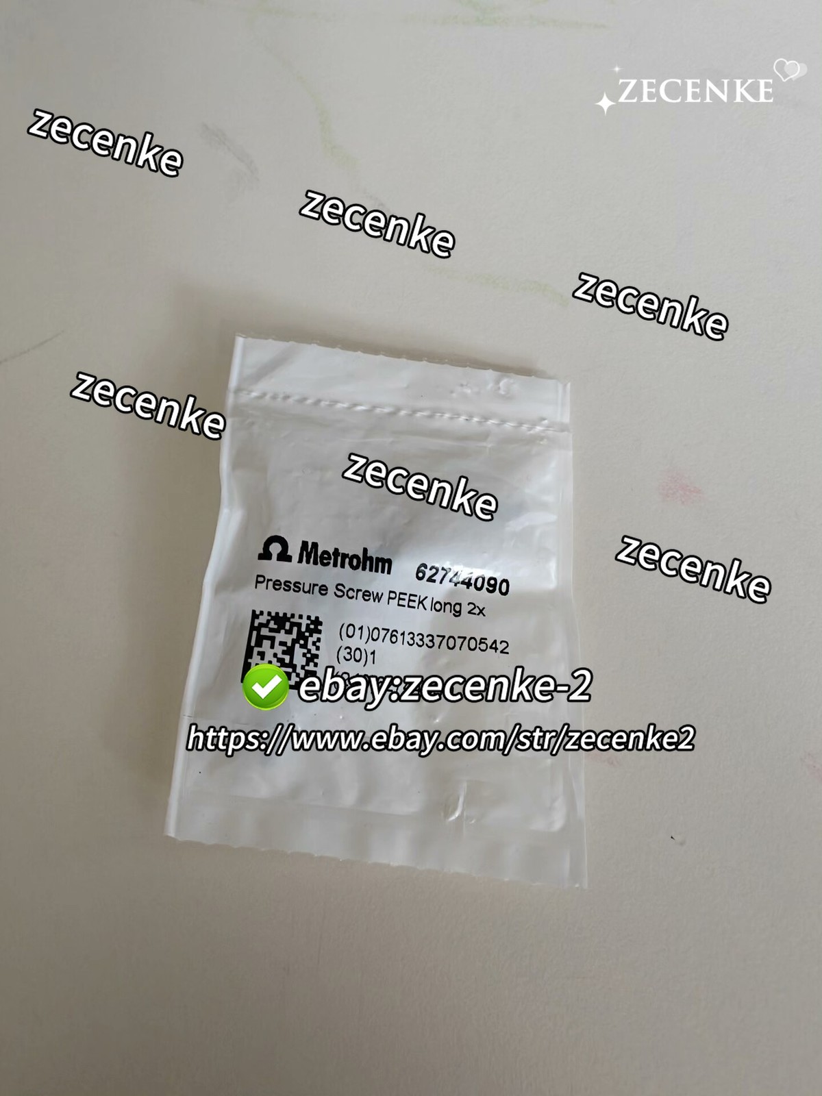 1PCS NEW 62744090 Metrohm genuine pump parts from Switzerland