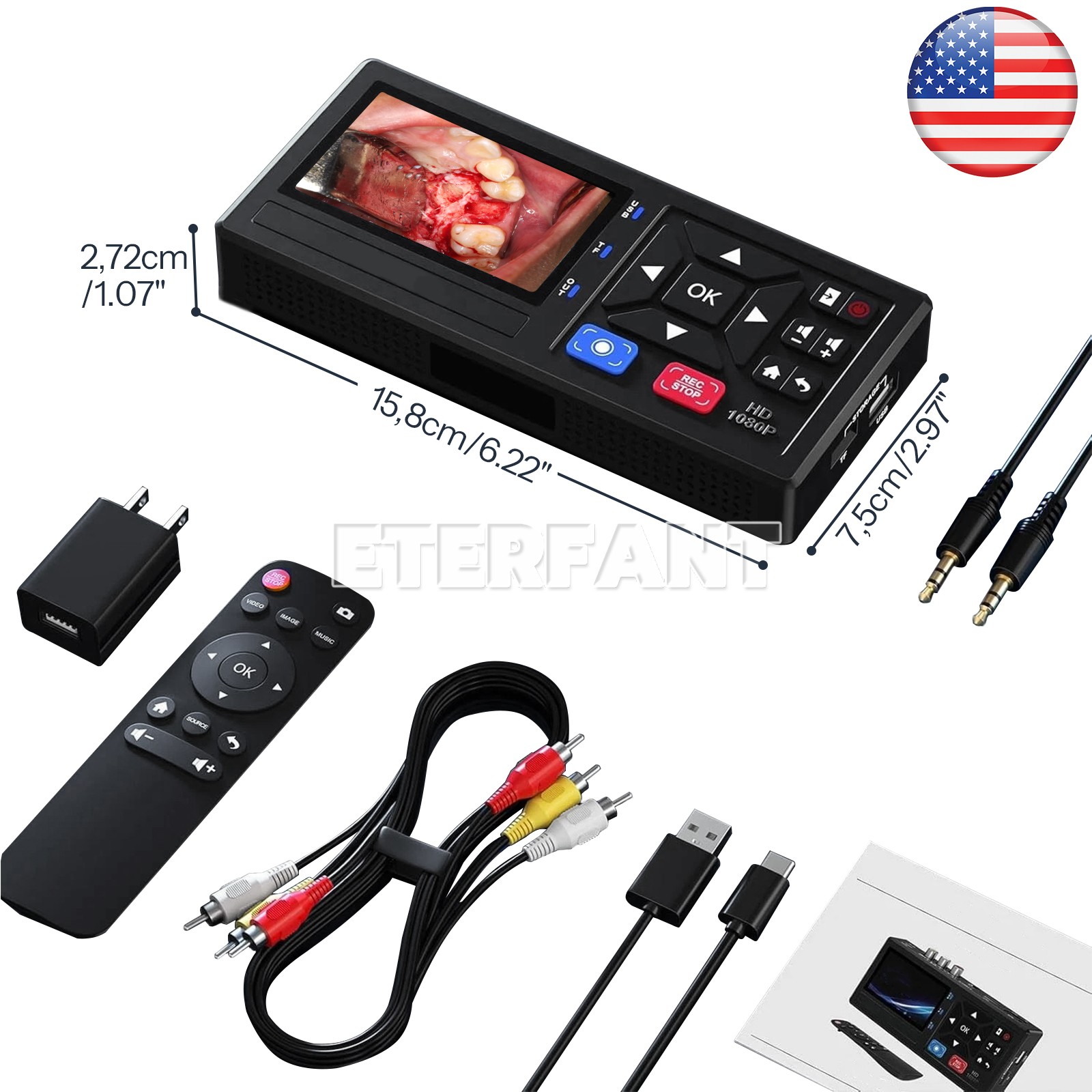 Medical Surgical Recorder for Laparoscopy and Endoscopy Capture HD50/HD60 US