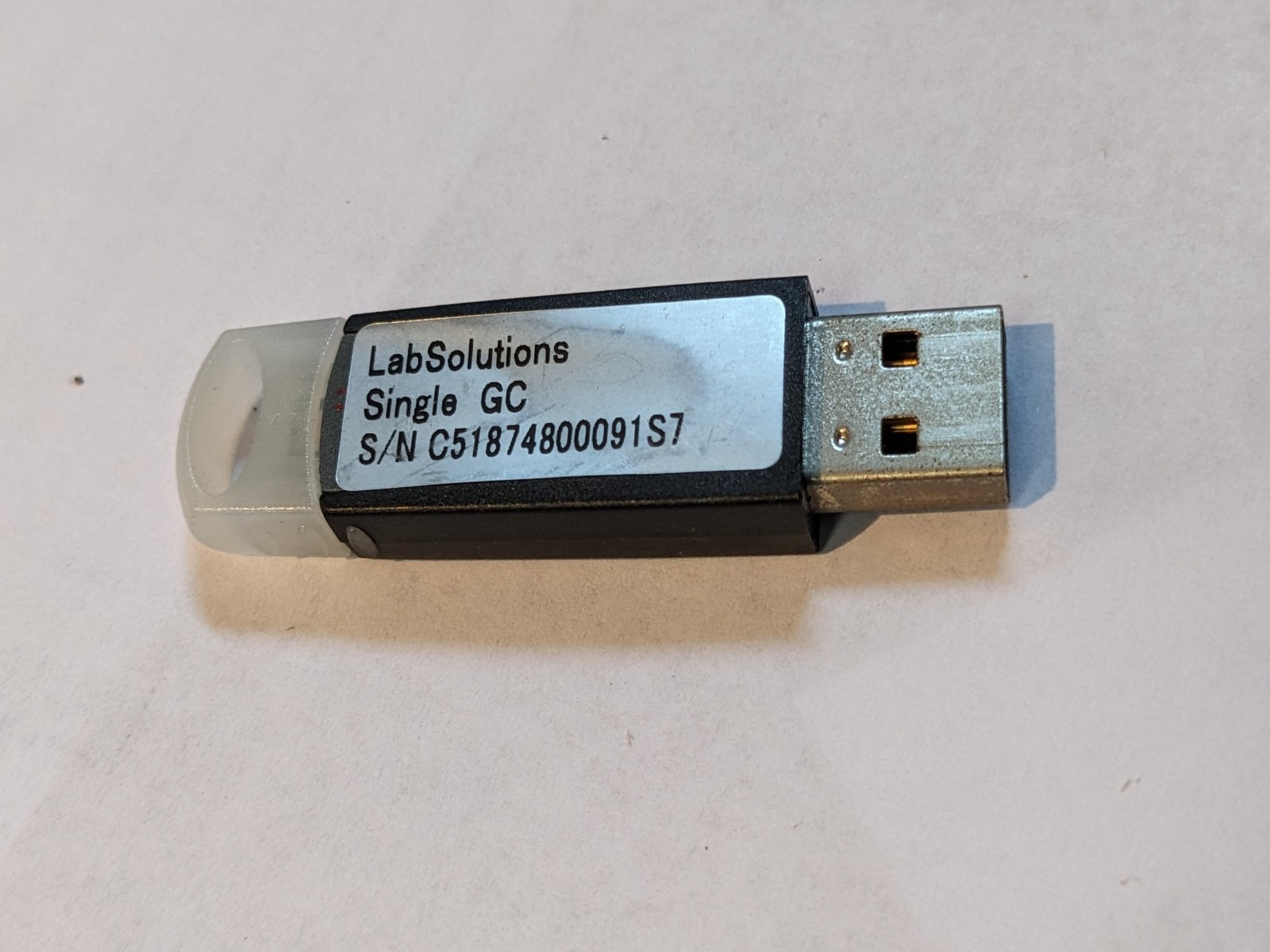 Shimadzu LabSolutions Single GC Software License USB Dongle Key – Used