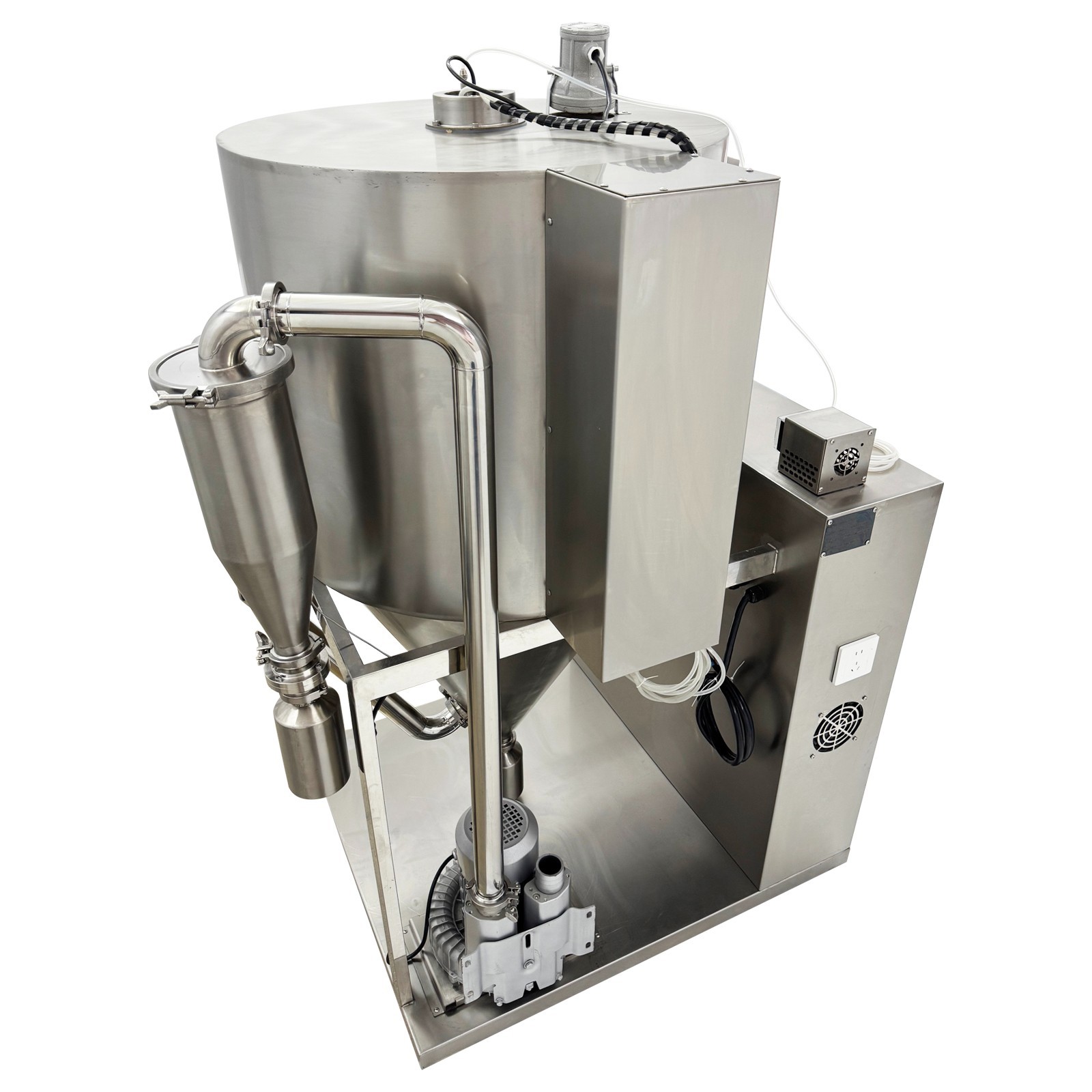 3L/H Centrifugal Spray Dryer 220V 1PH Material Continuous Drying Machine