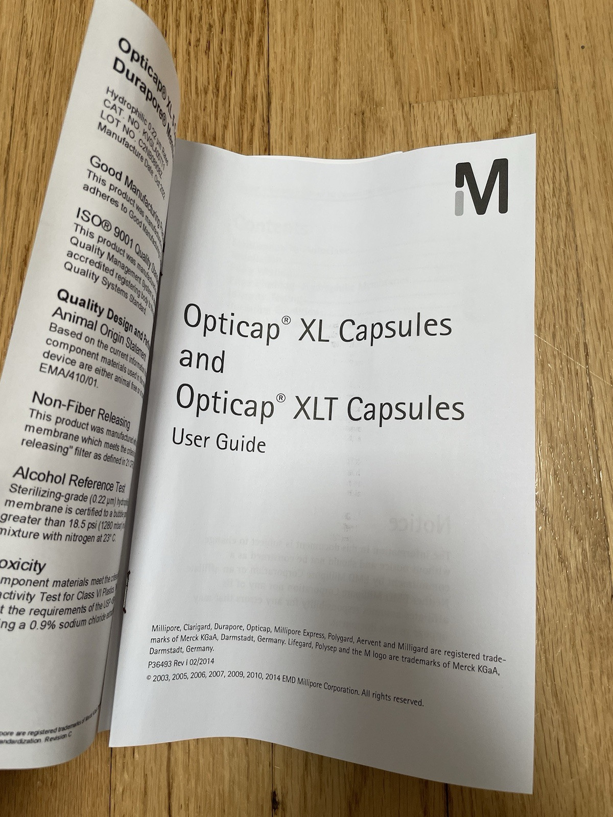 Millipore KVGLA05TT1 Durapore® 0.22µm Opticap XL 5 Capsule Filter
