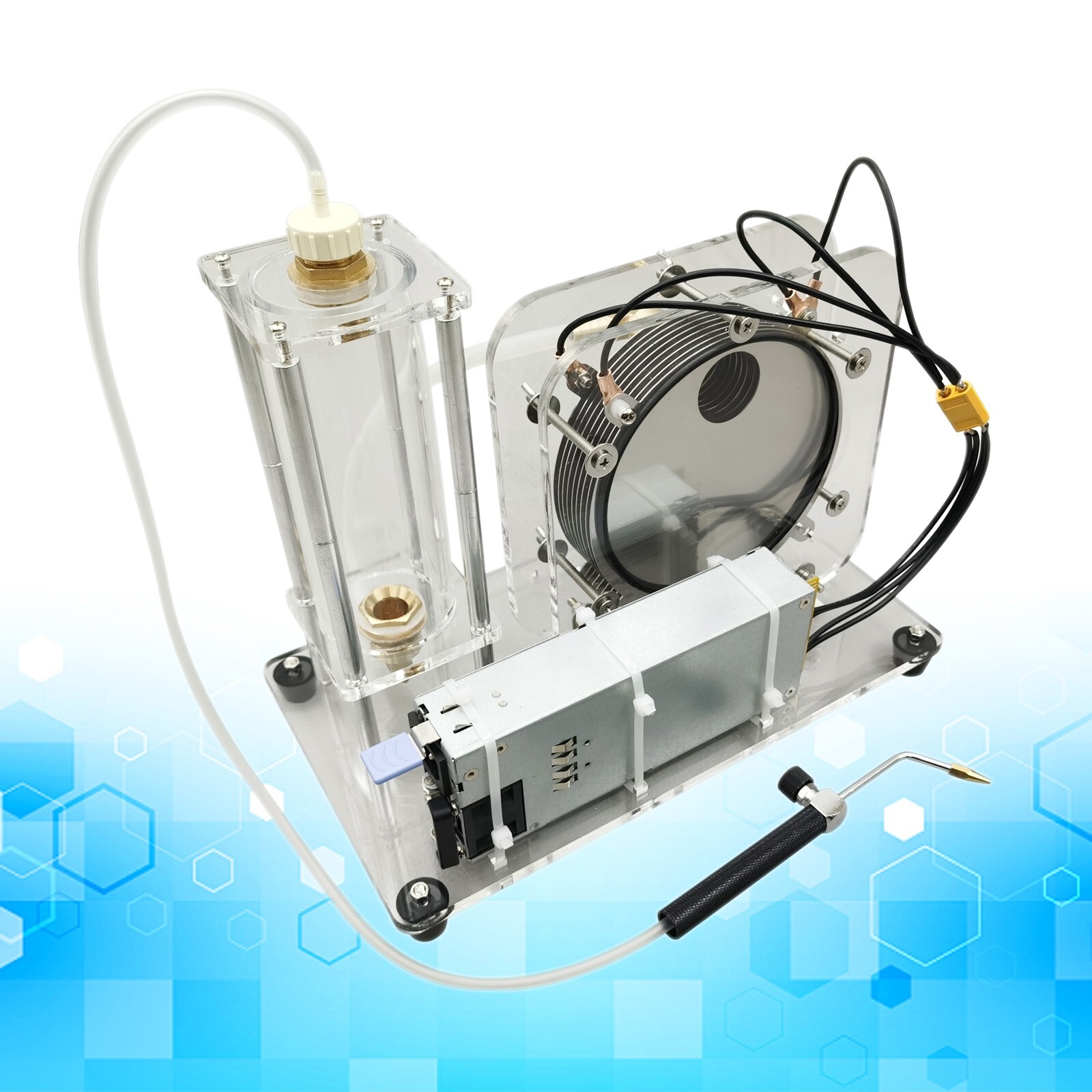 100-240V 450W Oxy-Hydrogen Flame Generator Water Welder 29GAL/H
