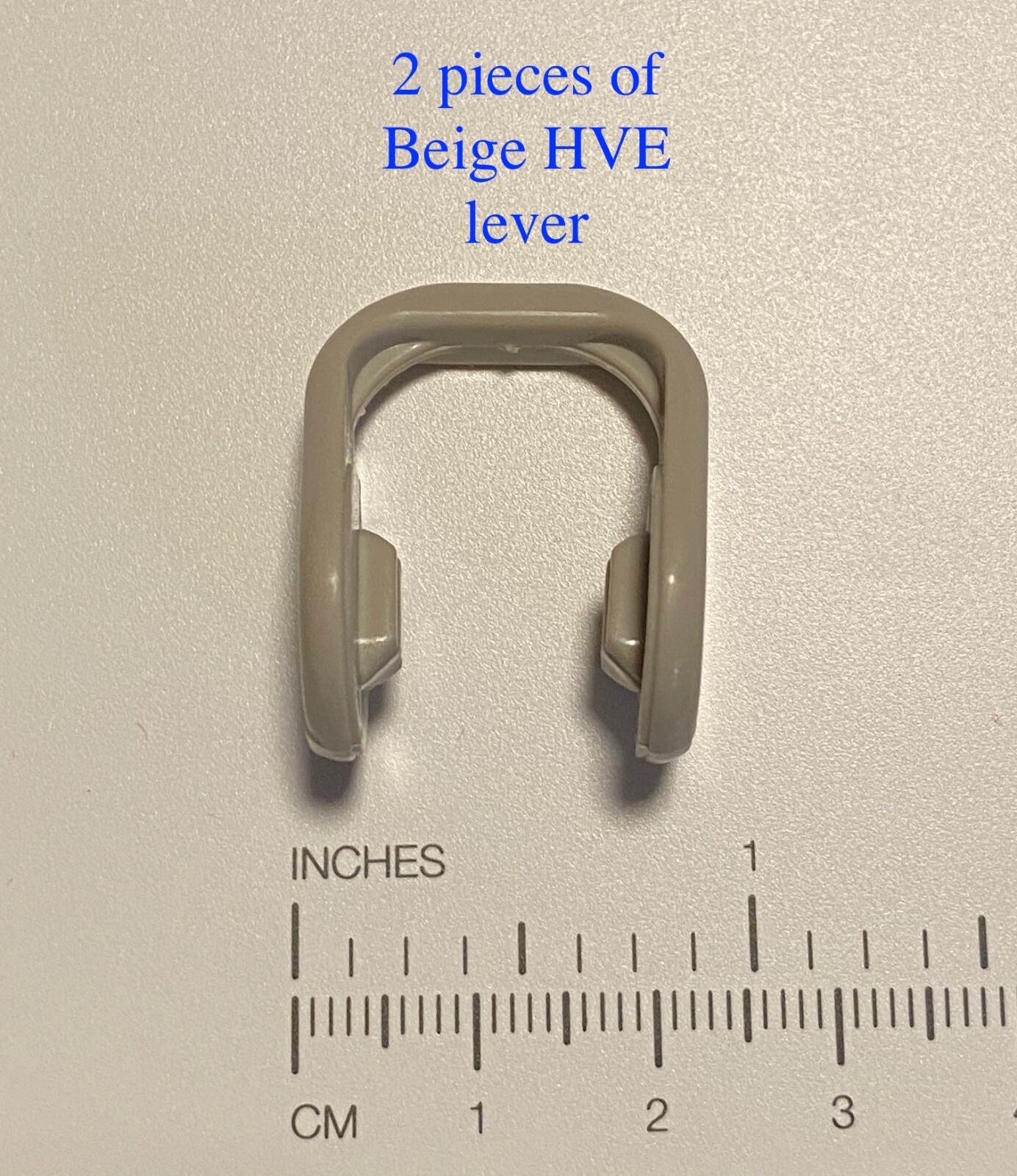 Dental HVE High Volume Evacuator Valve Lever – (Levers only) Beige Qty 2 pieces