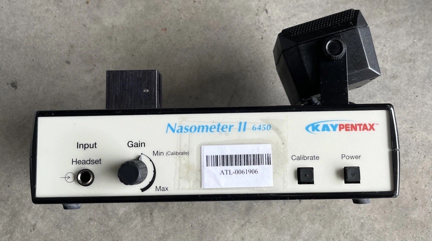 Kay Pentax Nasometer II 2 6450 Speech Therapy Tester. Untested For Parts Repair