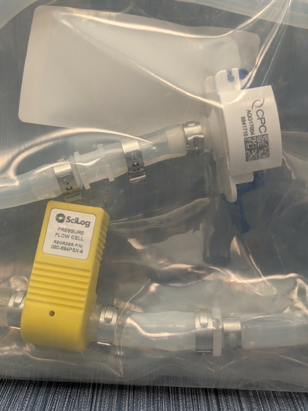 Avantor ASEPTIQUICK Manifold 1003378 w/Pressure Flow Cell 080-694PSX-5