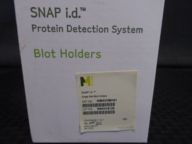 MILLIPORE Snap I.D. Protein Detection Single Blot Holders Only 25/Pack