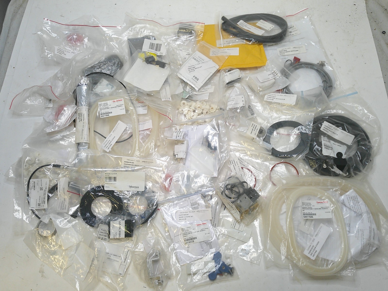 Joblot of 42 Pcs Thermo Fisher Scientific Parts