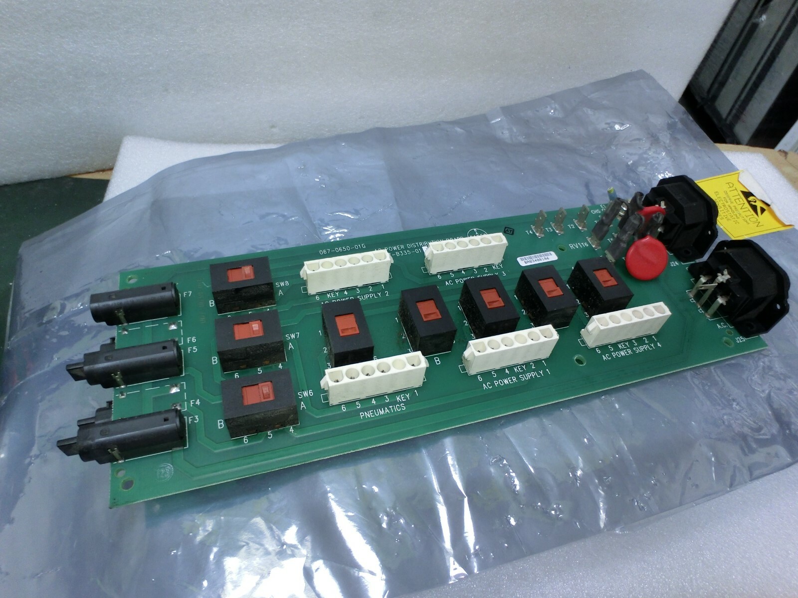 Siemens Bayer 067-B335-01J AC Power Distribution Board,Advia120,used&6369