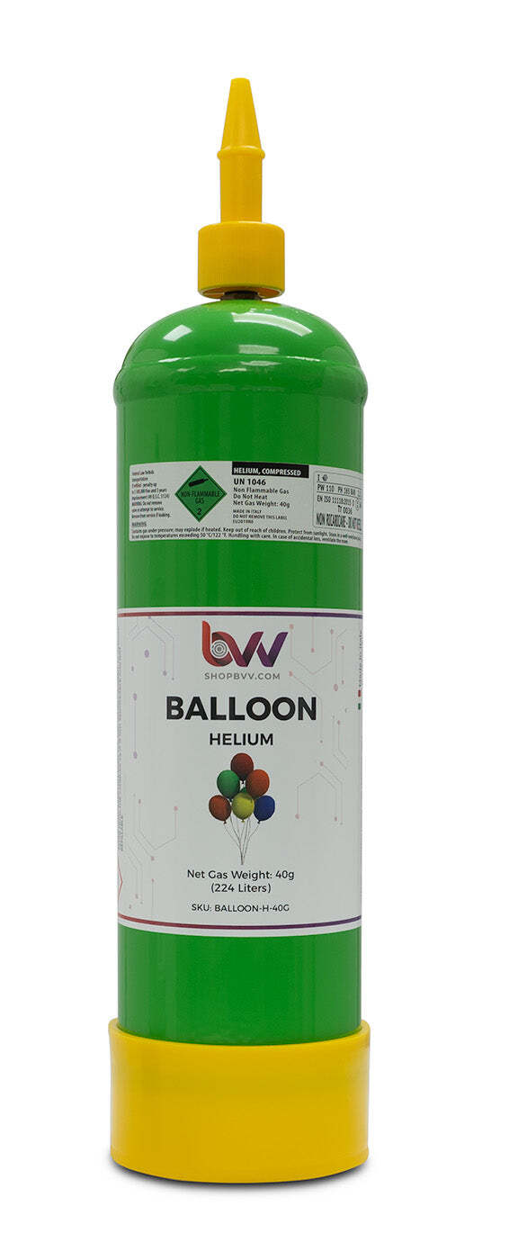 BVVMarketplace Balloon Helium Tank Small 7.9 cu ft. 224 Liters of gas