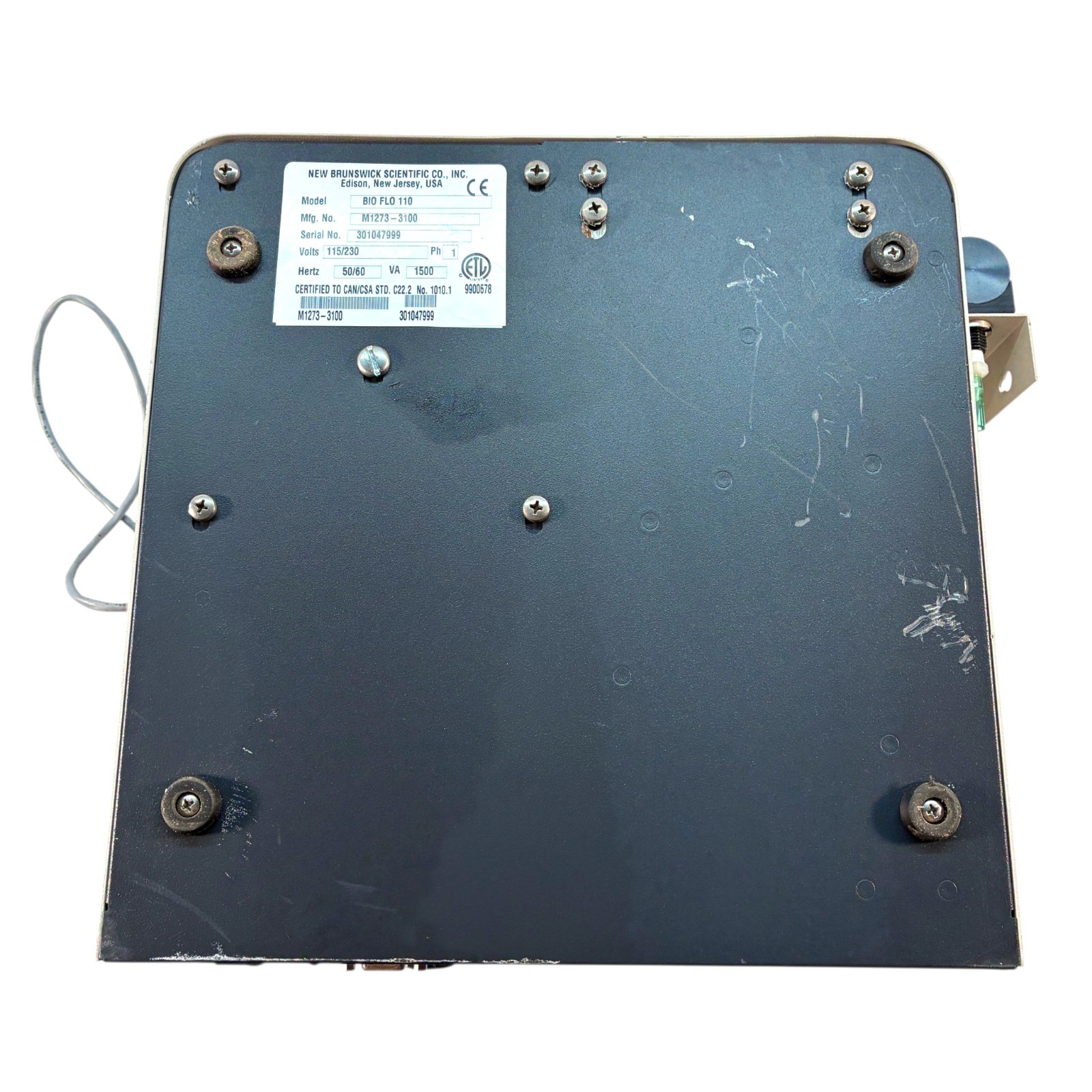 New Brunswick BioFlo 110 Bioreactor Fermentor Power Control Unit M1273-3100