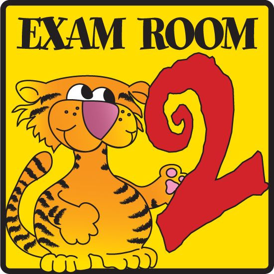 Clinton Exam Room Signs
