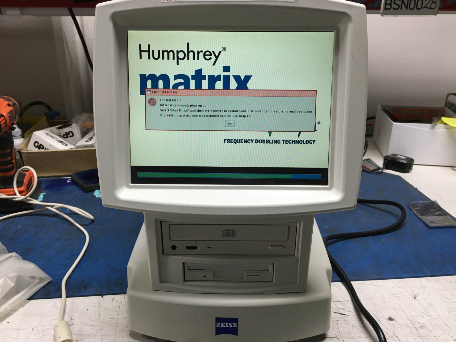 Zeiss Humphrey Matrix 715 Visual Field Analyzer w/ PA *AS IS/UNTESTED* | OO289