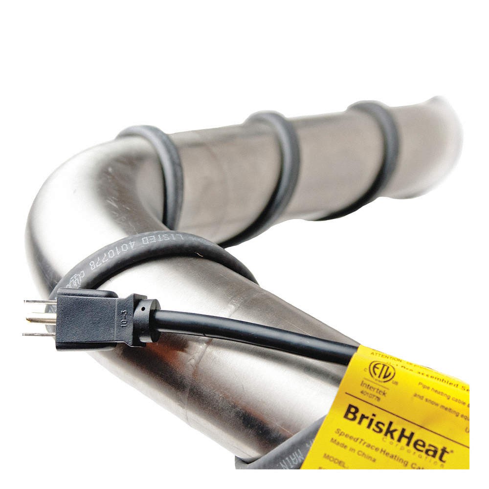 BRISKHEAT FFSL81-12 Heating Cord,120V,144W,12 ft. L 36TW86