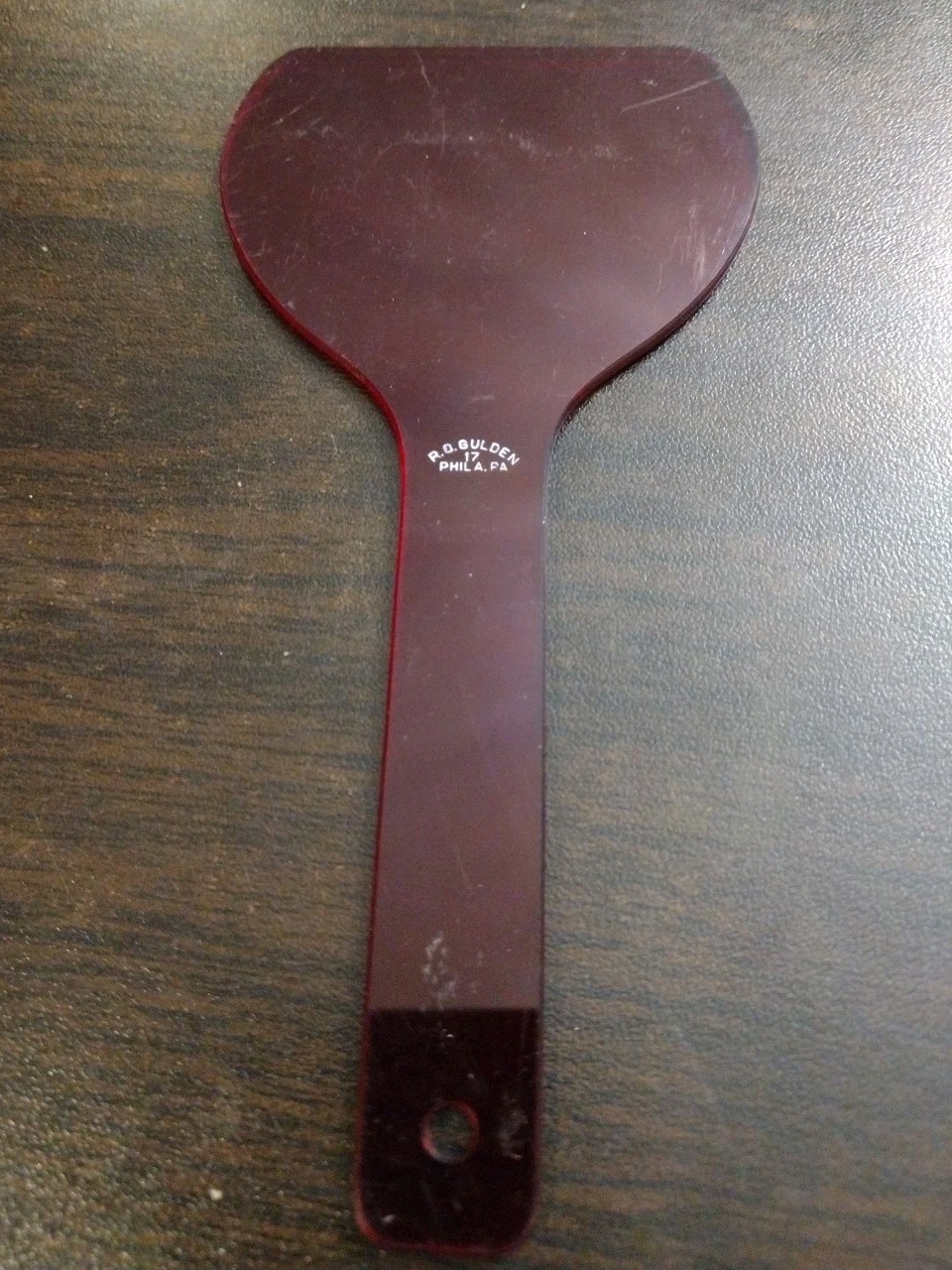 Vintage Smooth Maddox Rod R O Gulden Phila PA Optometrist Eye Exam Tool