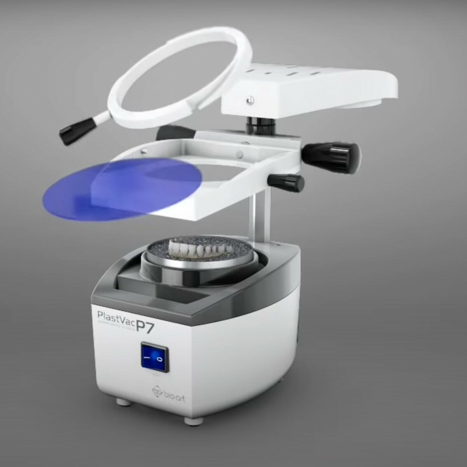 Máquina Formadora al Vacío Dental BIOART PLASTVAC-P7 Fabricada en Brasil 1400W