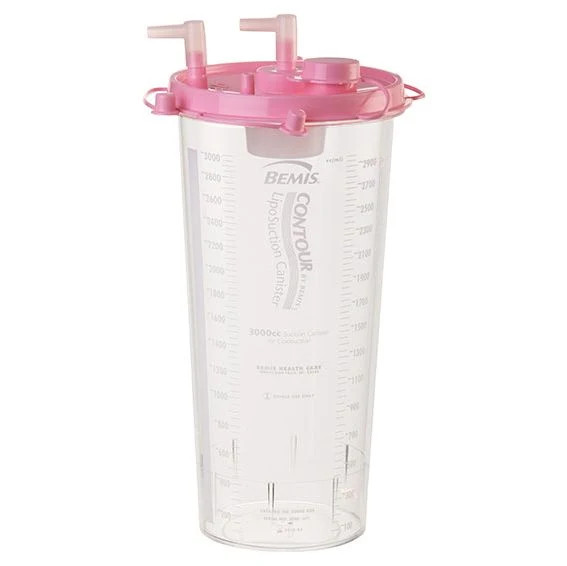 Bemis 3000cc Contour Liposuction Canister (12/Case)