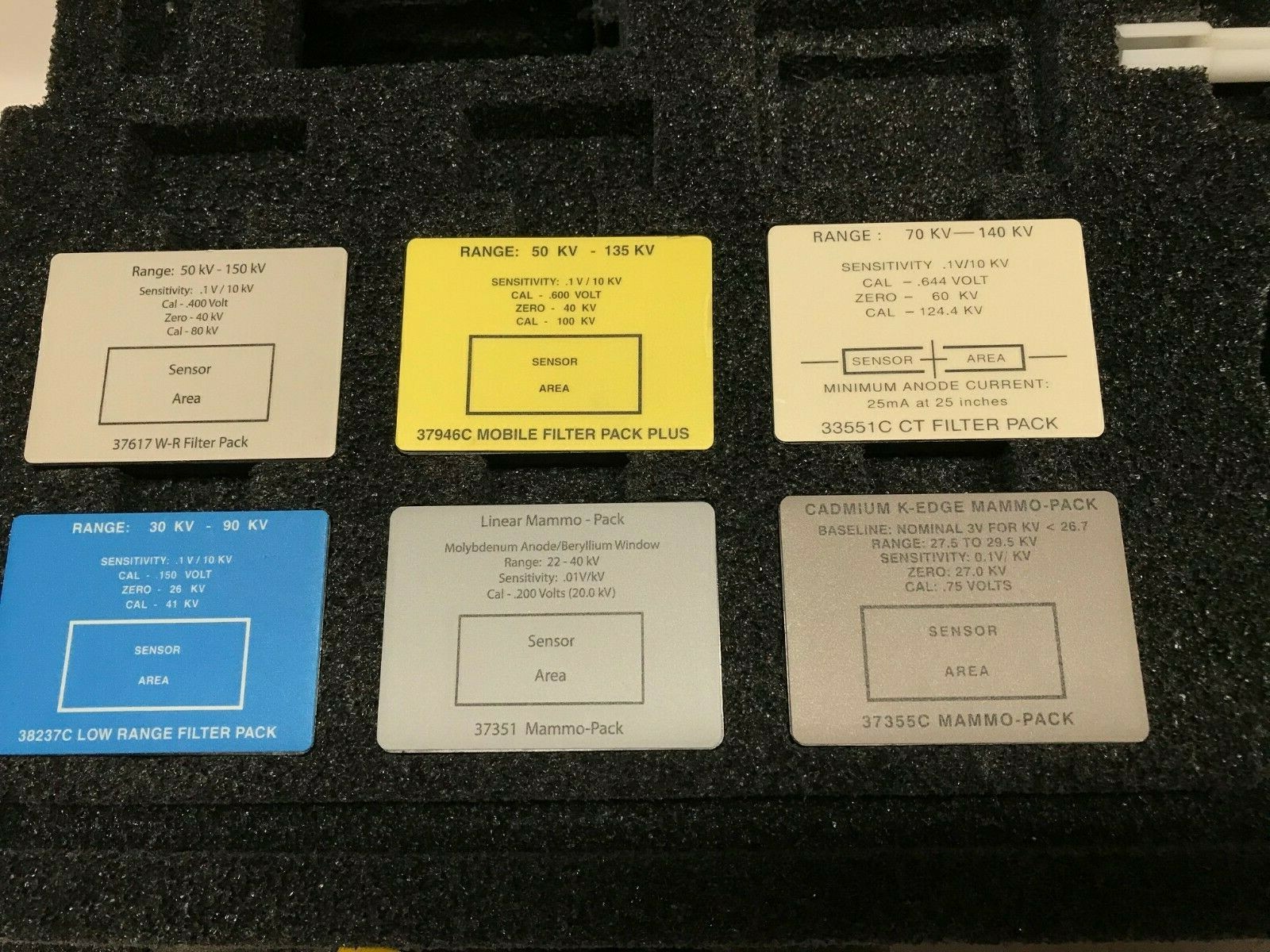 Inovision Fluke Keithley TNT meter xray test tool radcal unfors raysafe RTI RMI