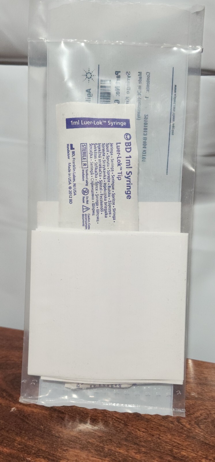 Agilent G2938-68706 Syringe Kit 2100 Bioanalyzer New Sealed, Made In Germany