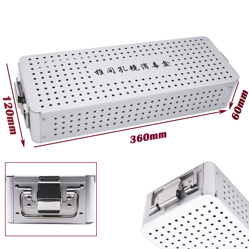 Sterilization Case for Intervertebral Scope Instrument Aluminum Lens Storage box