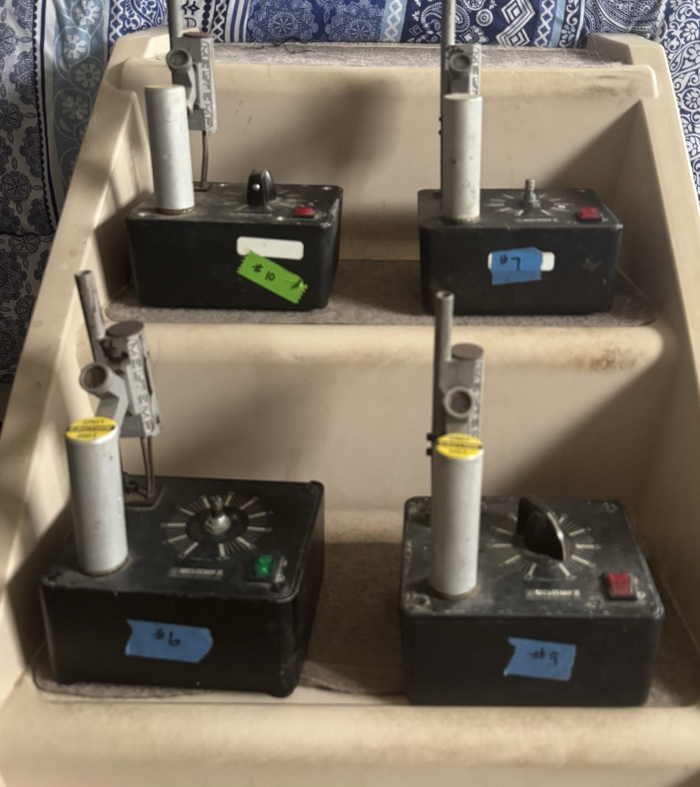 Laboratory Devices MEL-TEMP II Melting Point Apparatus – Working – Chemistry Lab