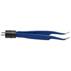 Bovie A824 Reusable 4.5″ Fine, Smooth, Curved Bipolar Forceps