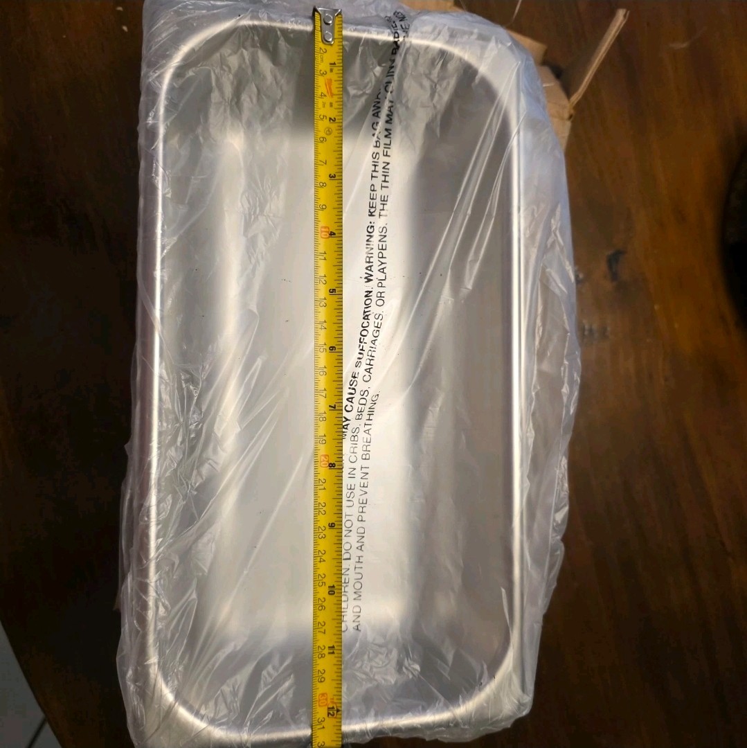Vintage Polar Ware 12.6 x 6.8 x 2.75″ Stainless Steel Table Pan 2 Qt. S12062