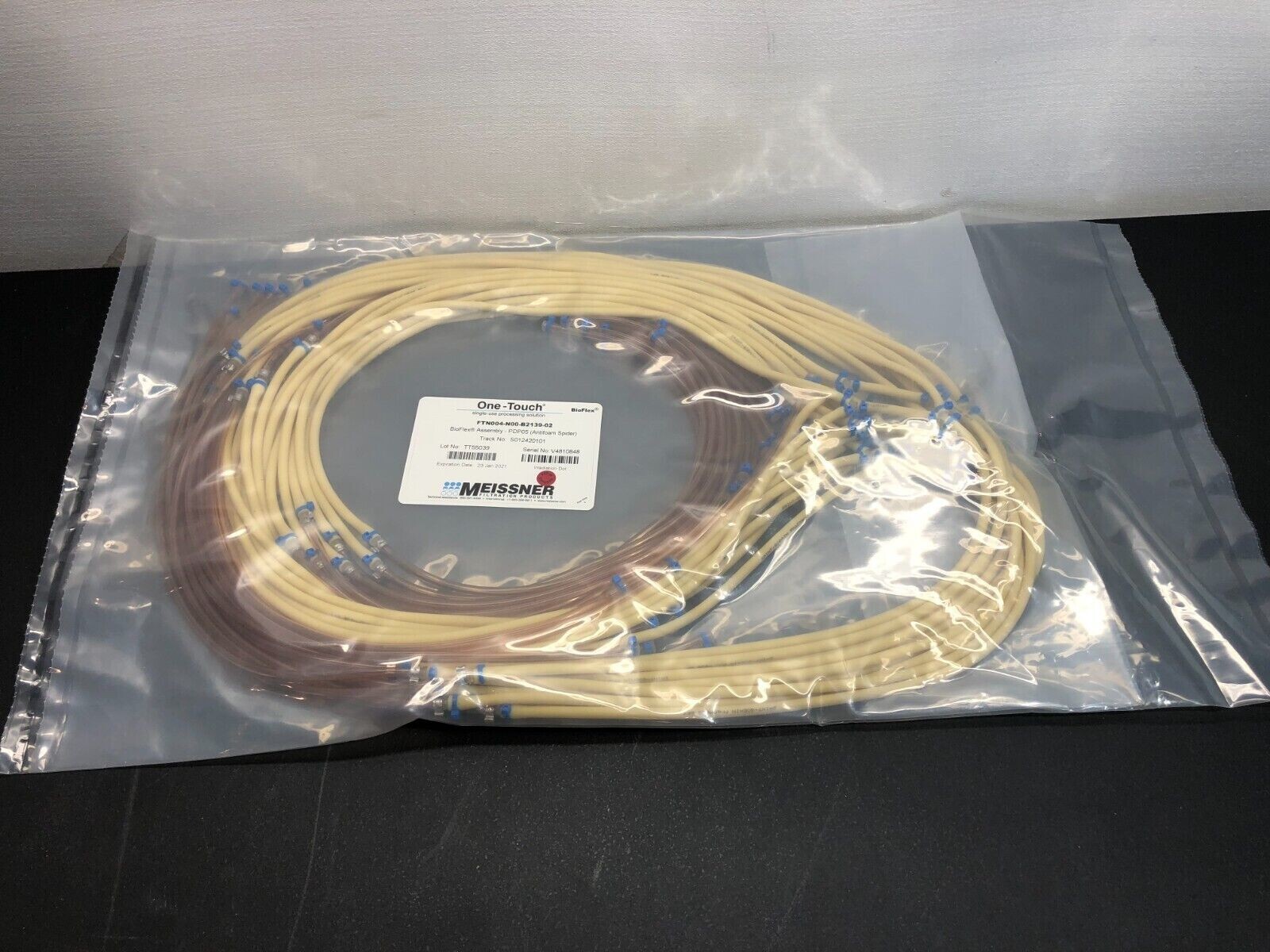 Meissner One-Touch Filtration System FTN004-N00-B2139-02 BioFlex Assembly PDP05